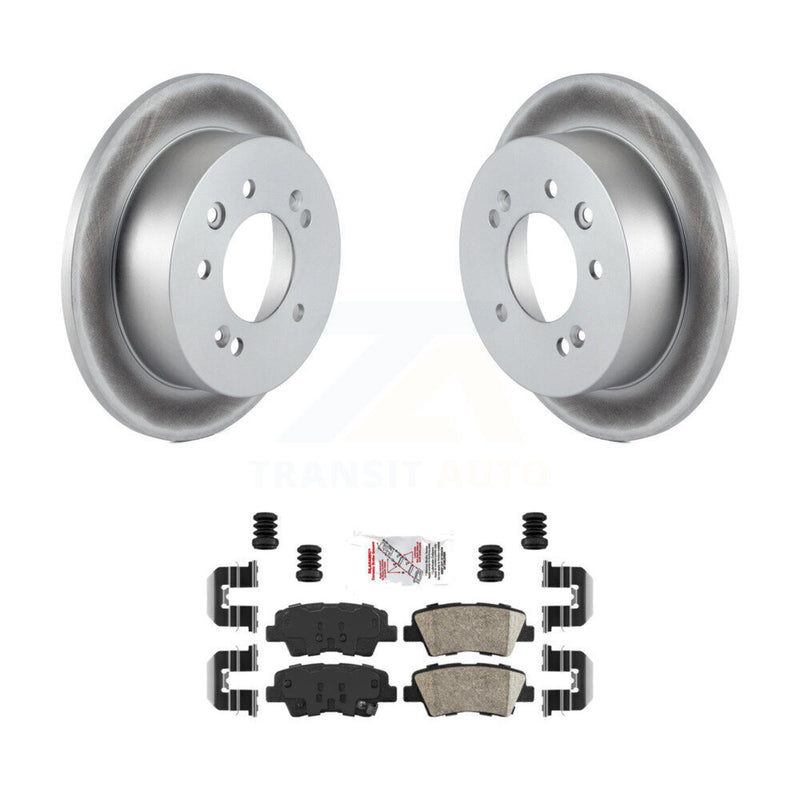 Transit Auto KGA-103557 Disc Brake Kit for 2010 Hyundai Elantra - Rear