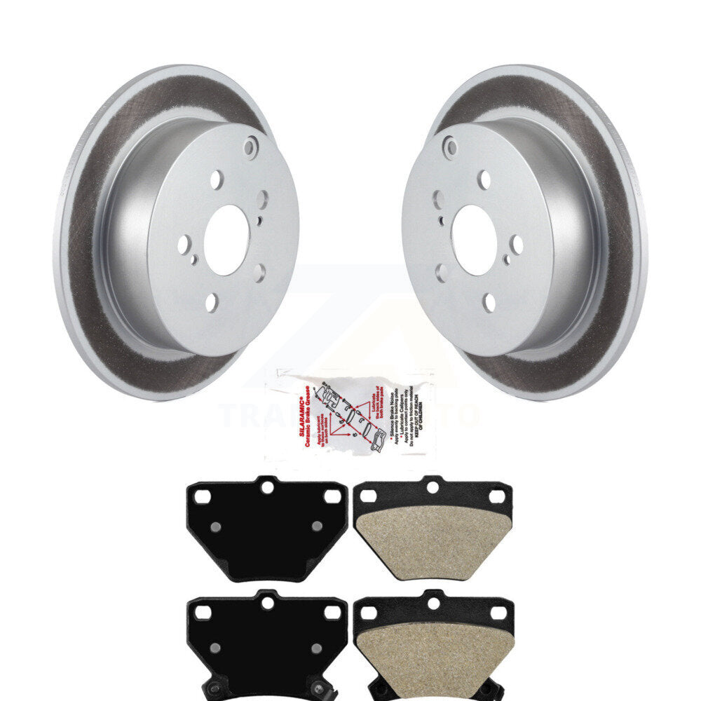 Transit Auto KGA-103569 Disc Brake Kit for 2000-2008 Toyota Corolla, Pontiac Vibe and More - Rear