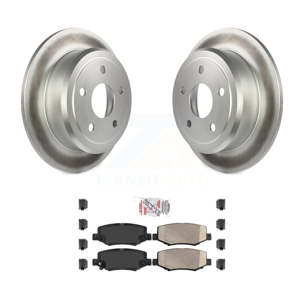 Transit Auto KGA-103576 Disc Brake Kit for 2007-2018 Jeep Wrangler JK, Jeep Wrangler - Rear