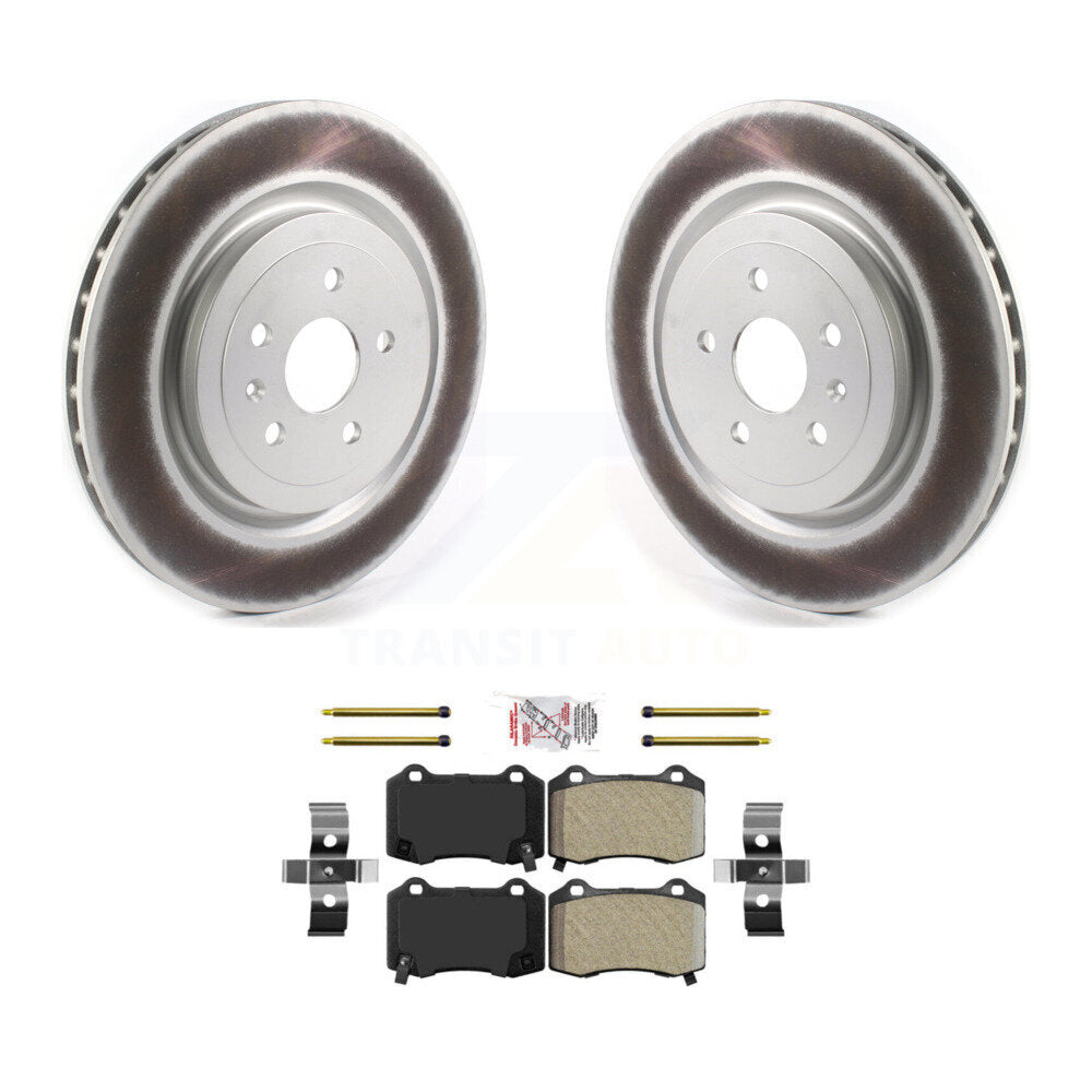 Transit Auto KGA-103599 Disc Brake Kit for 2009-2024 Chevrolet Camaro, Cadillac CTS - Rear