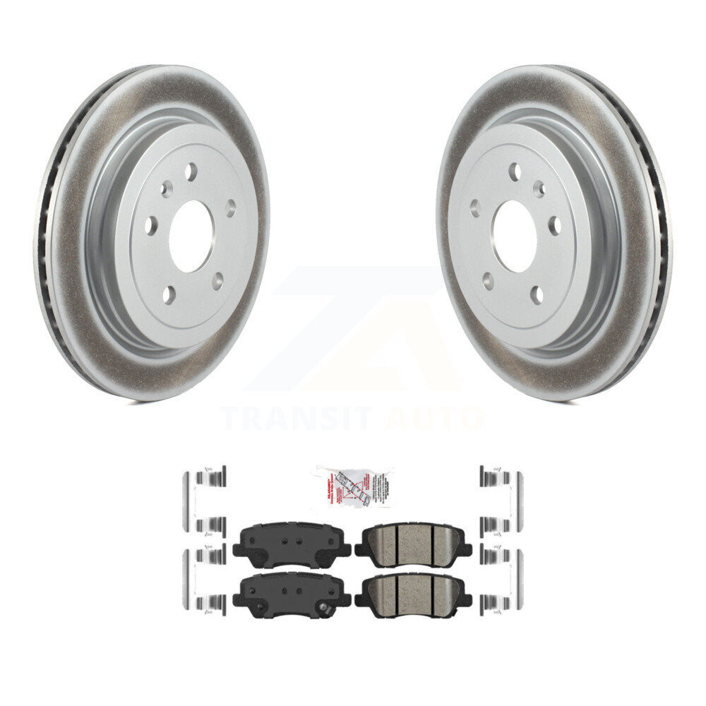 Transit Auto KGA-103606 Disc Brake Kit for 2015-2019 Cadillac CTS - Rear