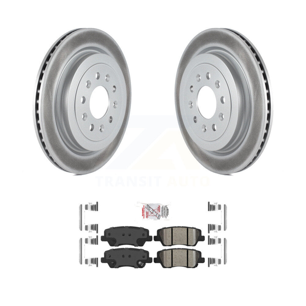 Transit Auto KGA-103615 Disc Brake Kit for 2013-2019 Cadillac ATS - Rear