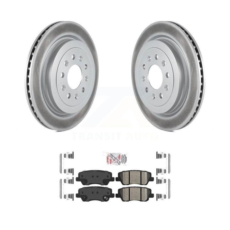 Transit Auto KGA-103615 Disc Brake Kit for 2013-2019 Cadillac ATS - Rear