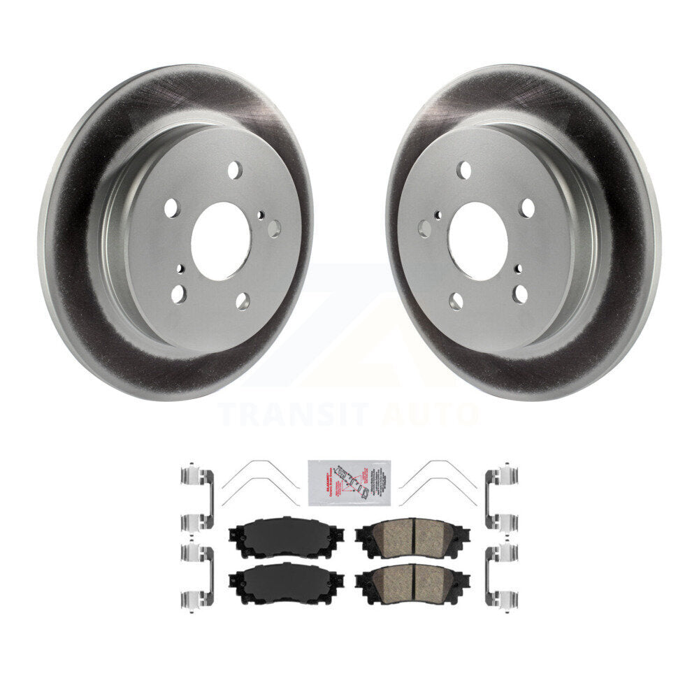 Transit Auto KGA-103616 Disc Brake Kit for 2015-2024 Toyota Camry, Toyota Prius and More - Rear