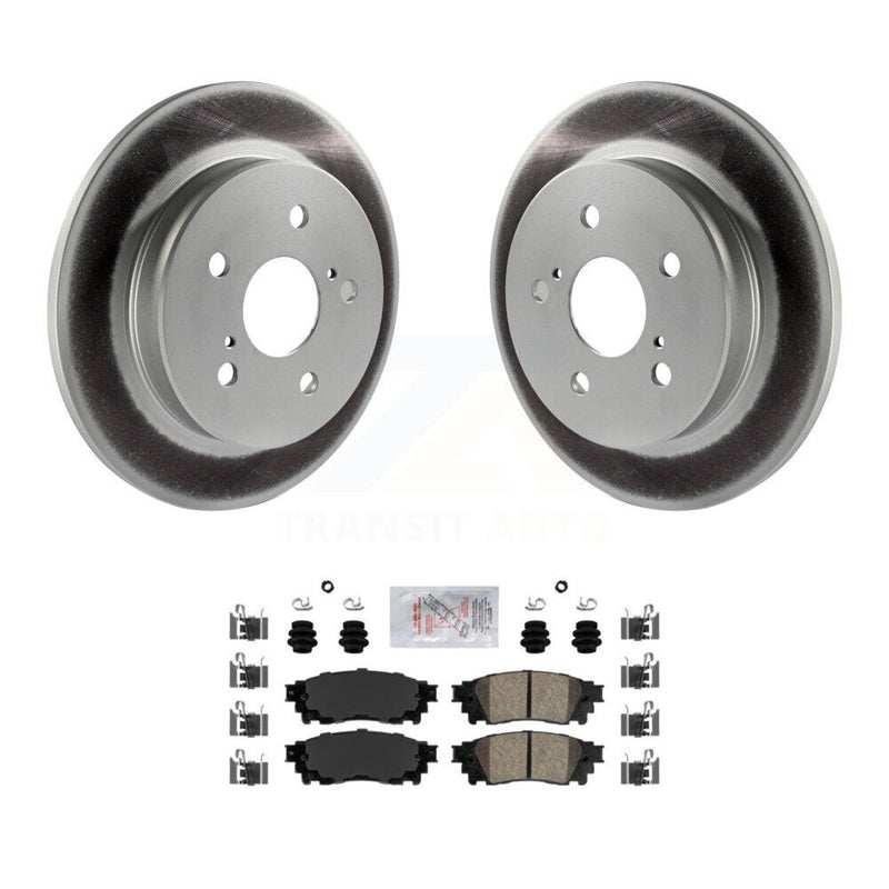 Transit Auto KGA-103617 Disc Brake Kit for 2015-2024 Toyota Camry, Toyota Prius and More - Rear