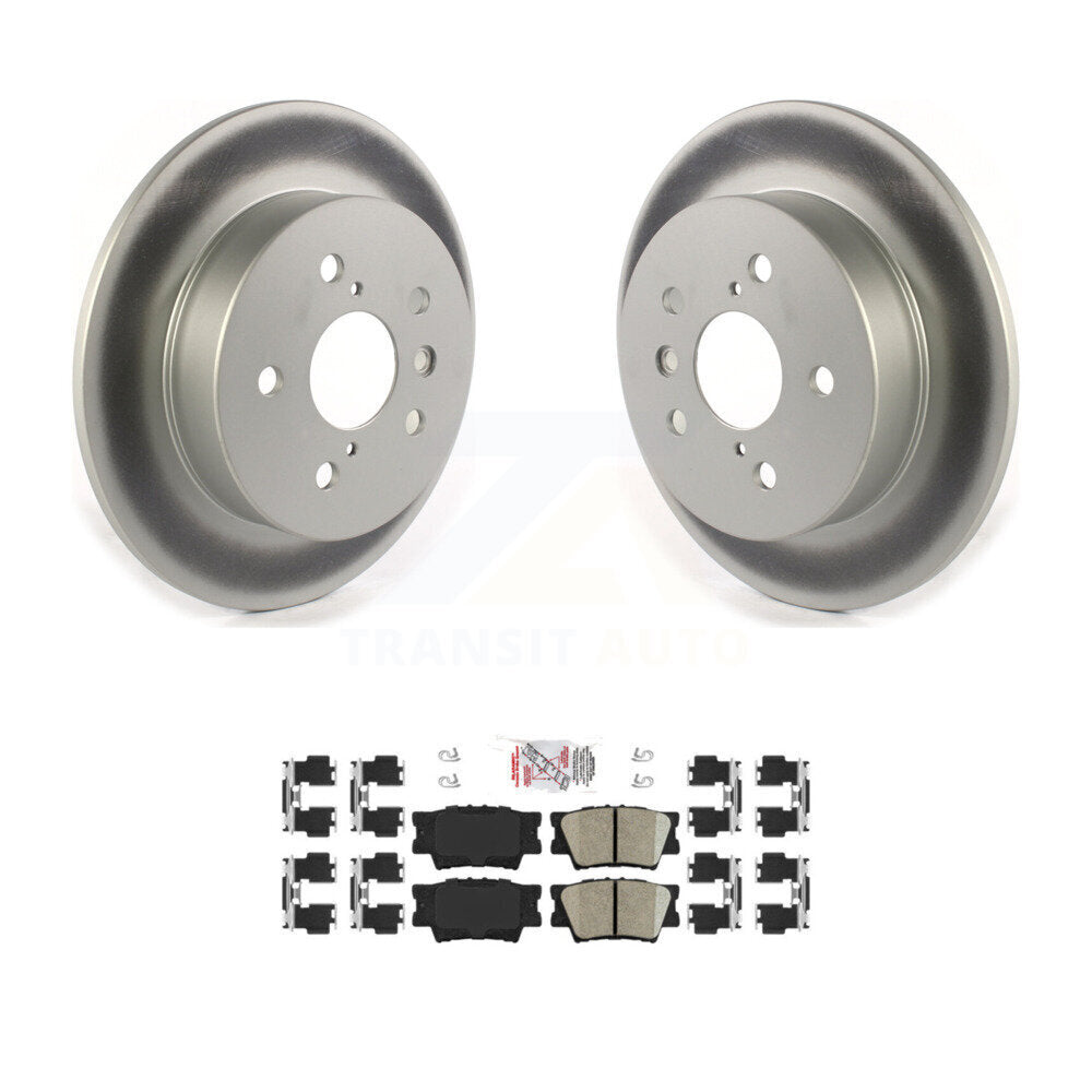 Transit Auto KGA-103621 Disc Brake Kit for 2018-2024 Toyota Camry - Rear