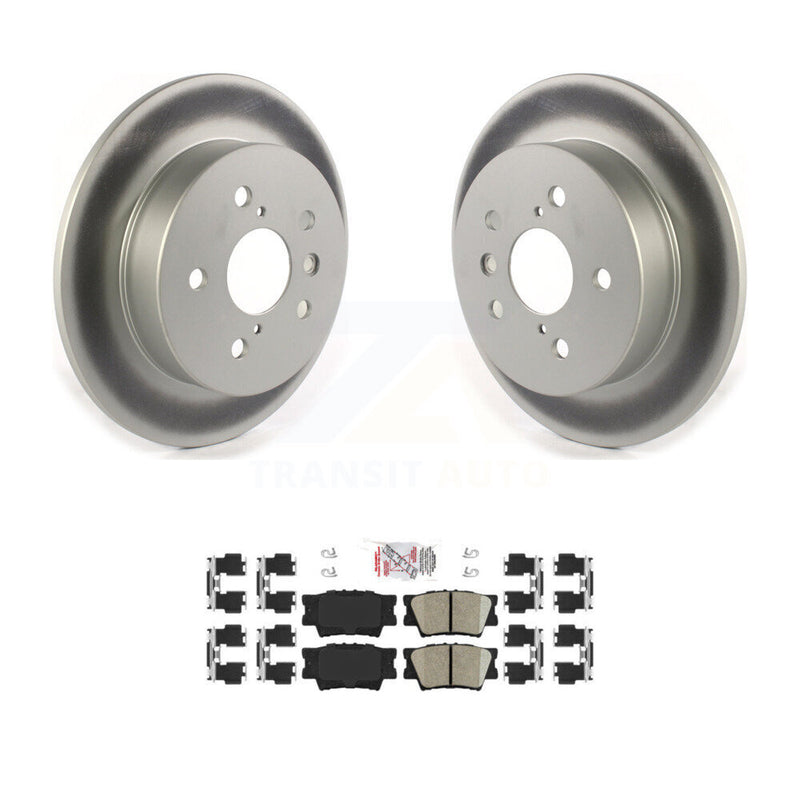 Transit Auto KGA-103621 Disc Brake Kit for 2018-2024 Toyota Camry - Rear