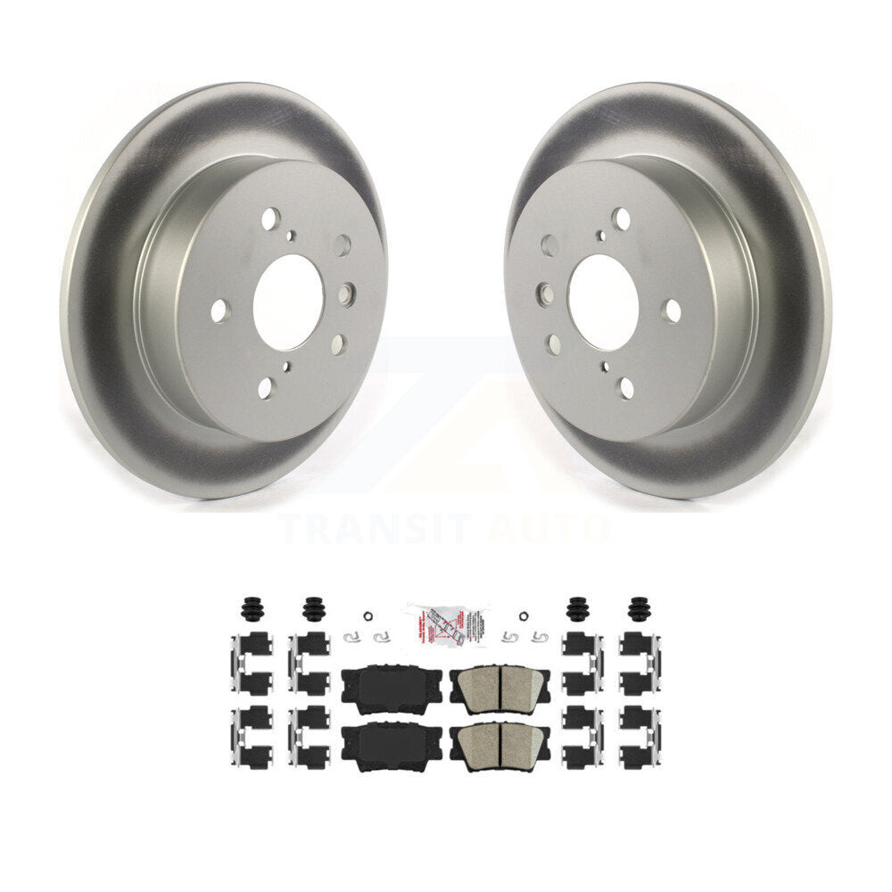 Transit Auto KGA-103624 Disc Brake Kit for 2018-2024 Toyota Camry - Rear