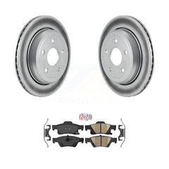 Transit Auto KGA-103636 Disc Brake Kit for 2011-2022 Jeep Grand Cherokee WK, Dodge Durango, Jeep Grand Cherokee - Rear