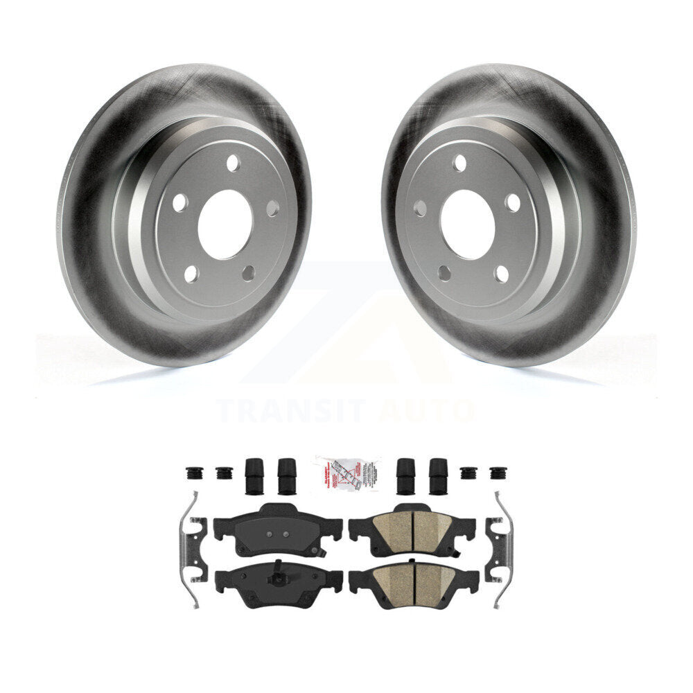 Transit Auto KGA-103637 Disc Brake Kit for 2011-2017 Dodge Durango, Jeep Grand Cherokee - Rear