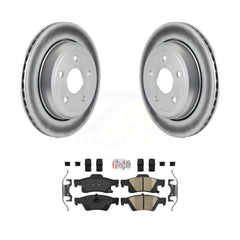Transit Auto KGA-103638 Disc Brake Kit for 2011-2022 Jeep Grand Cherokee WK, Dodge Durango, Jeep Grand Cherokee - Rear