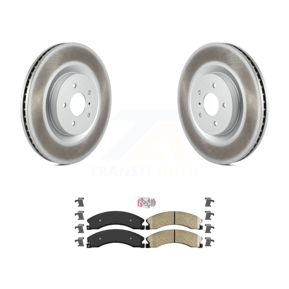 Transit Auto KGA-103642 Disc Brake Kit for 2012-2021 Nissan NV1500, Nissan NV2500, Nissan NV3500 - Rear