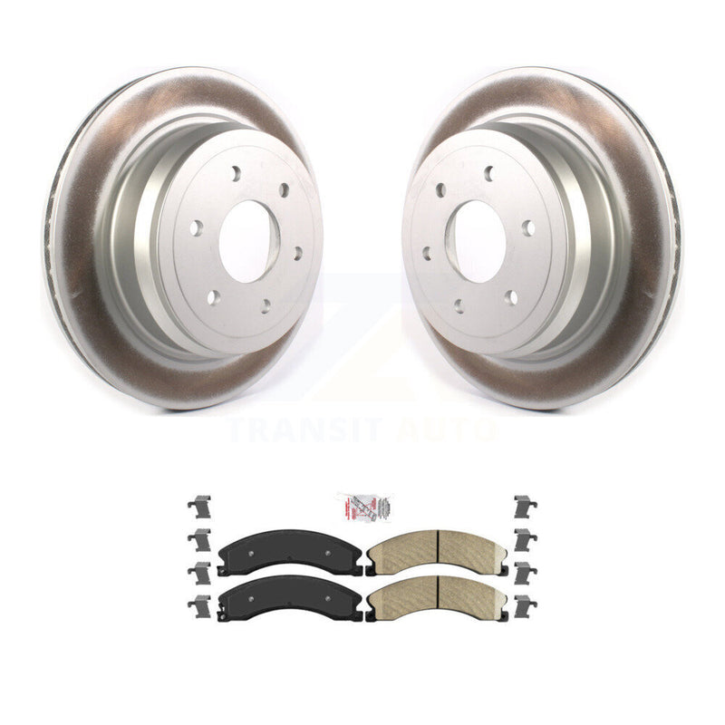 Transit Auto KGA-103643 Disc Brake Kit for 2016-2024 Nissan TITAN XD - Rear
