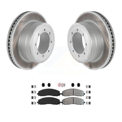 Transit Auto KGA-103661 Disc Brake Kit for 2013-2022 Ford F-350 Super Duty, Ford F-250 Super Duty, Ford F-450 Super Duty - Rear