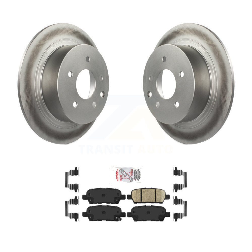 Transit Auto KGA-103667 Disc Brake Kit for 2002-2023 Nissan Altima, Nissan Juke and More - Rear