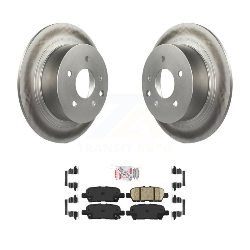 Transit Auto KGA-103667 Disc Brake Kit for 2002-2023 Nissan Altima, Nissan Juke and More - Rear