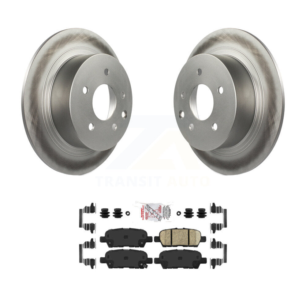 Transit Auto KGA-103668 Disc Brake Kit for 2002-2023 Nissan Altima, Nissan Juke and More - Rear