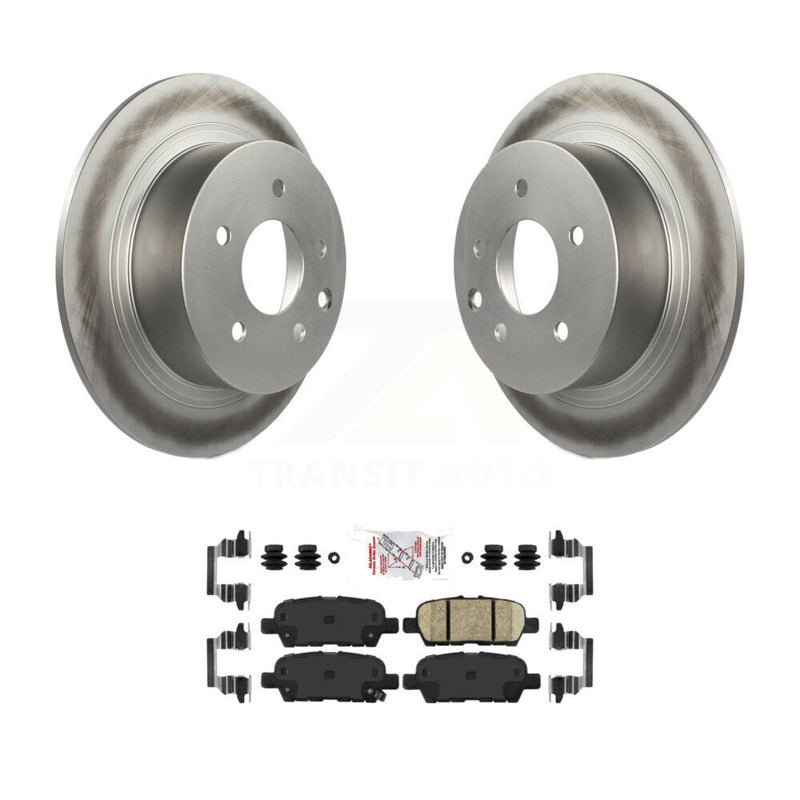 Transit Auto KGA-103668 Disc Brake Kit for 2002-2023 Nissan Altima, Nissan Juke and More - Rear