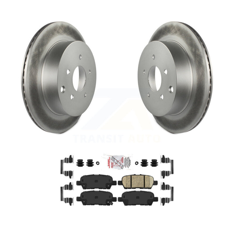 Transit Auto KGA-103673 Disc Brake Kit for 2003-2024 INFINITI Q60, INFINITI Q70L and More - Rear