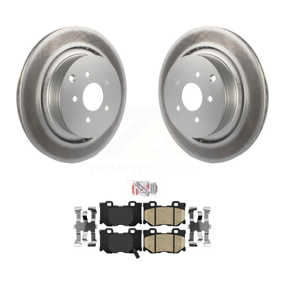 Transit Auto KGA-103674 Disc Brake Kit for 2009-2024 INFINITI Q60, INFINITI Q70L and More - Rear