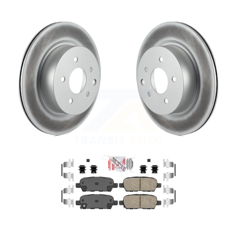 Transit Auto KGA-103677 Disc Brake Kit for 2008-2010 INFINITI M35, INFINITI M45, INFINITI EX35 - Rear