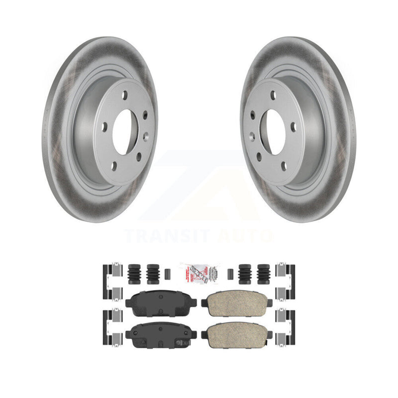 Transit Auto KGA-103686 Disc Brake Kit for 2011-2019 Buick Cascada, Cadillac ELR and More - Rear