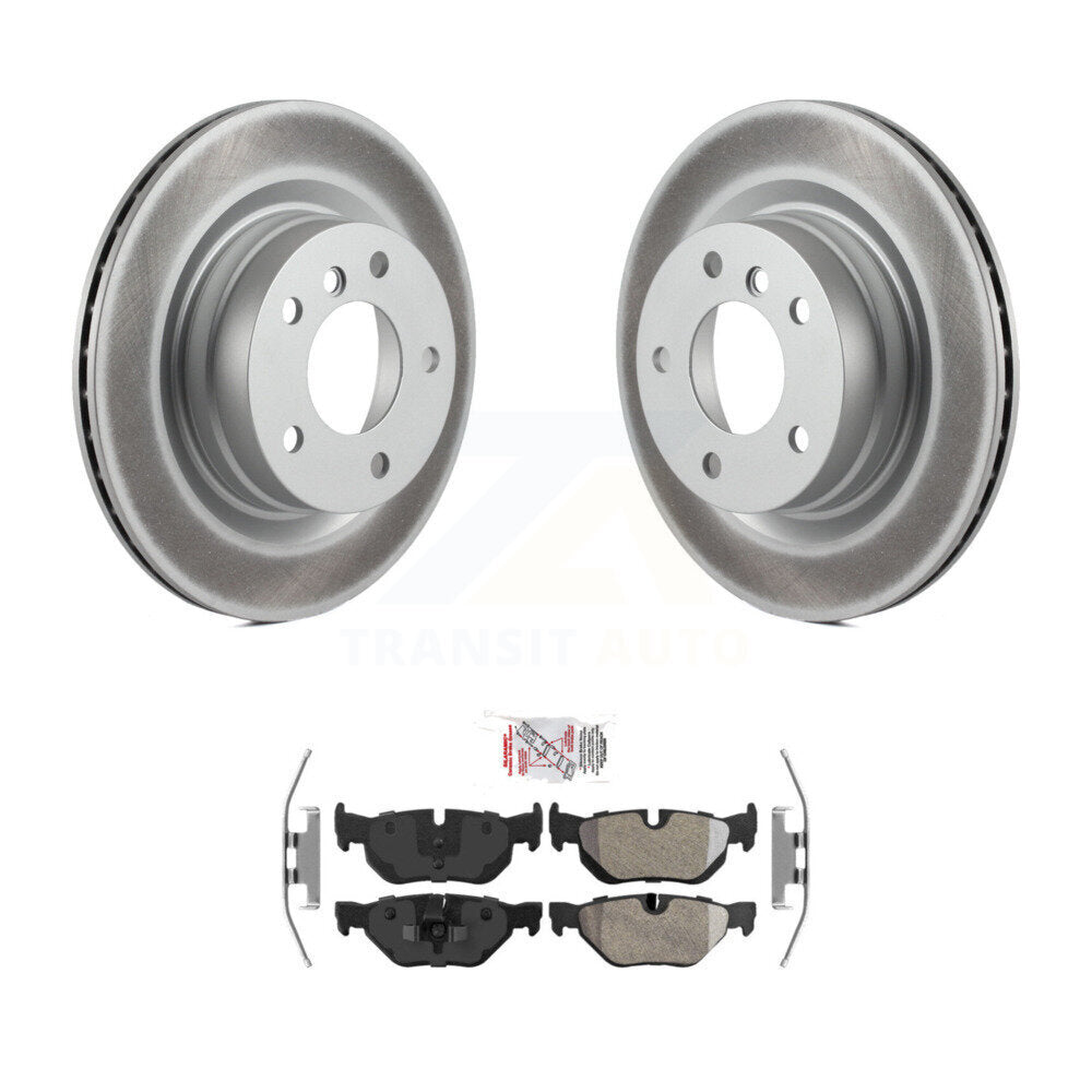 Transit Auto KGA-103703 Disc Brake Kit for 2006-2013 BMW 328i, BMW 323i, BMW 325i - Rear