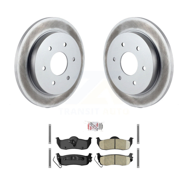 Transit Auto KGA-103718 Disc Brake Kit for 2004-2015 Nissan Armada, INFINITI QX56 and More - Rear
