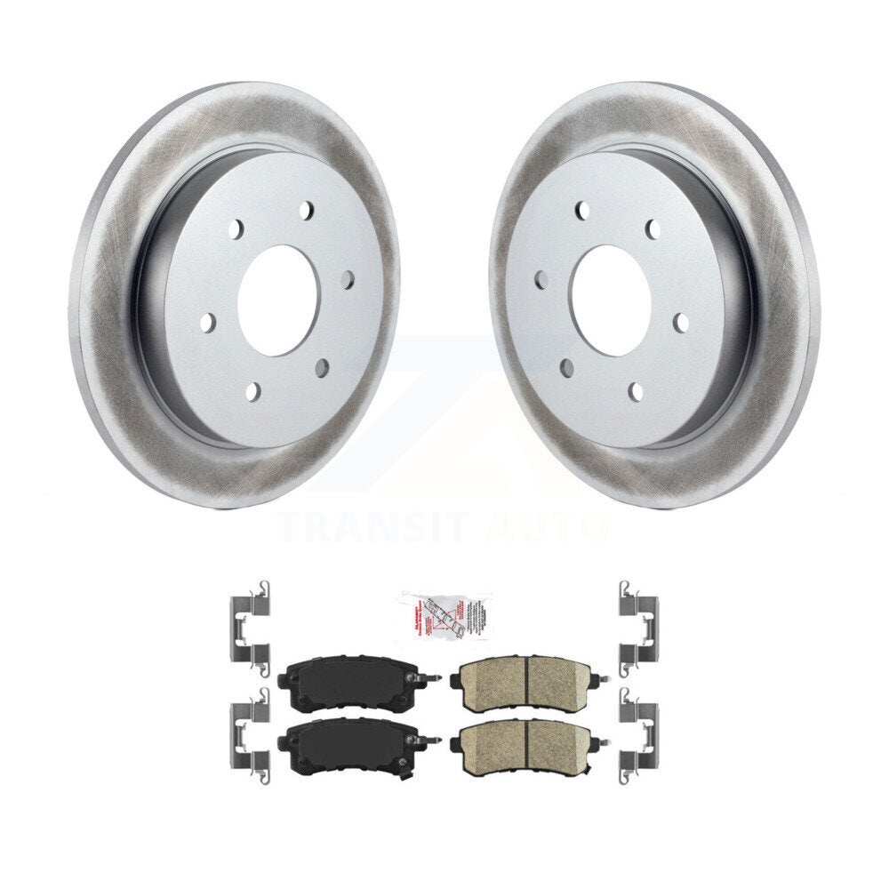 Transit Auto KGA-103721 Disc Brake Kit for 2017-2019 Nissan Armada - Rear