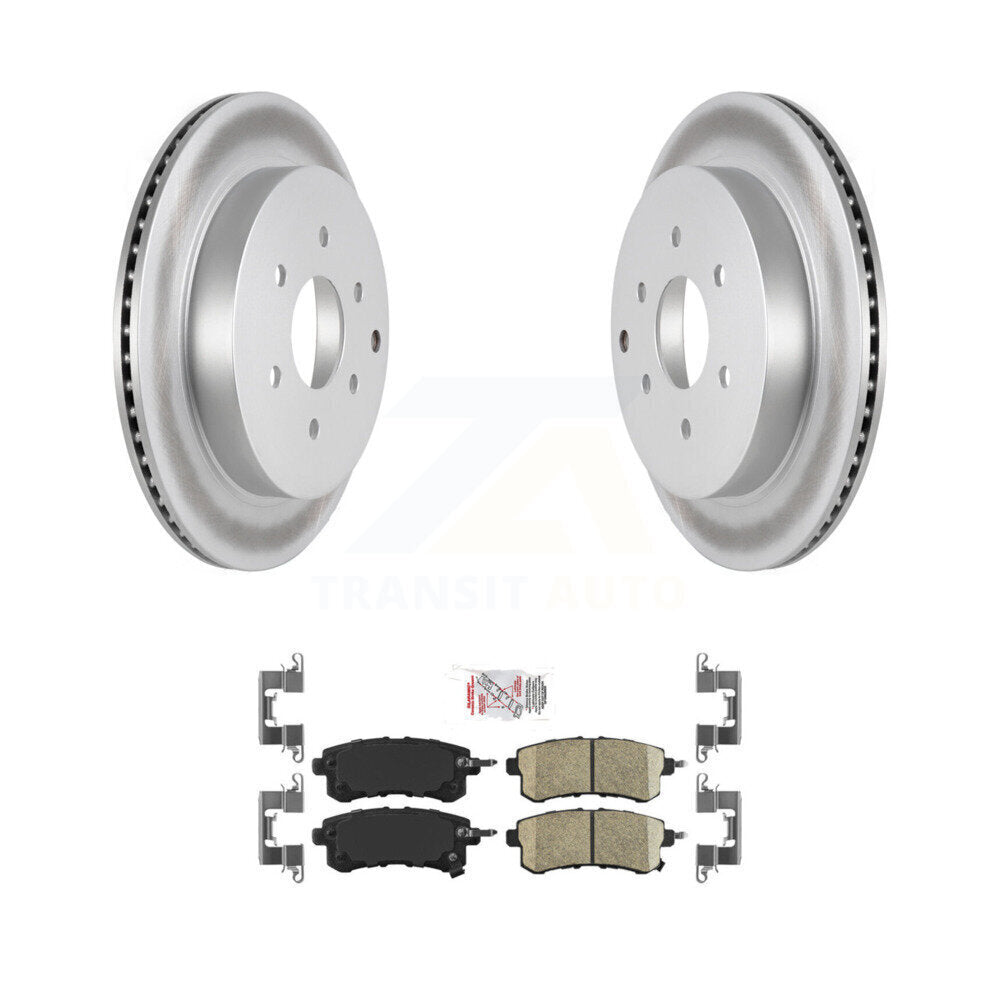 Transit Auto KGA-103722 Disc Brake Kit for 2011-2024 Nissan Armada, INFINITI QX80, INFINITI QX56 - Rear