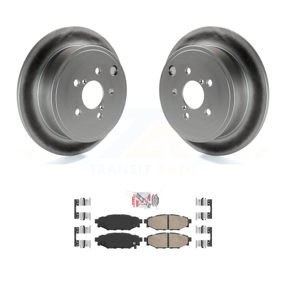 Transit Auto KGA-103728 Disc Brake Kit for 2008-2016 Scion FR-S, Subaru Impreza and More - Rear