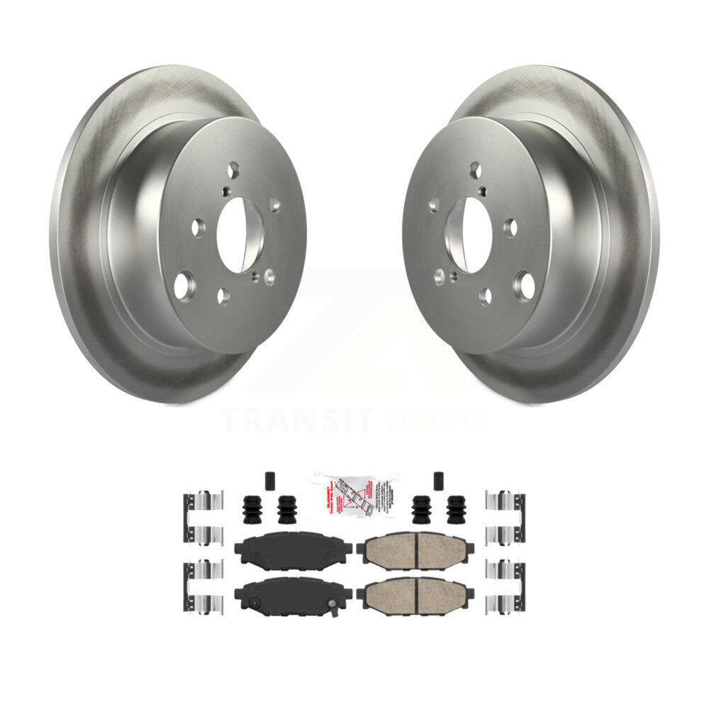 Transit Auto KGA-103732 Disc Brake Kit for 2012-2023 Subaru Crosstrek, Subaru Impreza and More - Rear