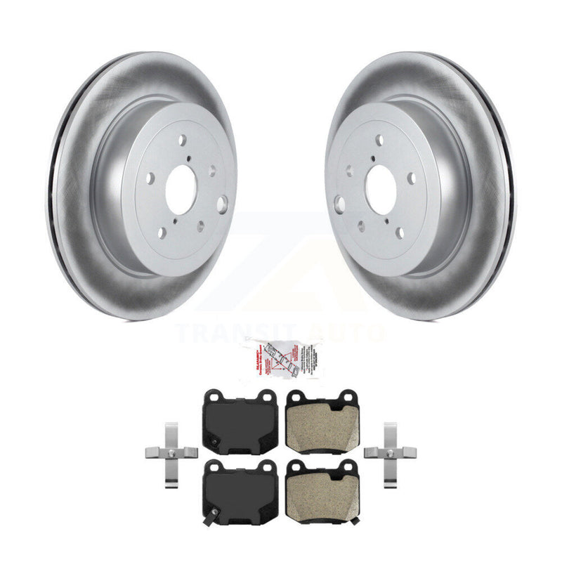 Transit Auto KGA-103734 Disc Brake Kit for 2008-2017 Subaru WRX STI, Subaru Impreza - Rear