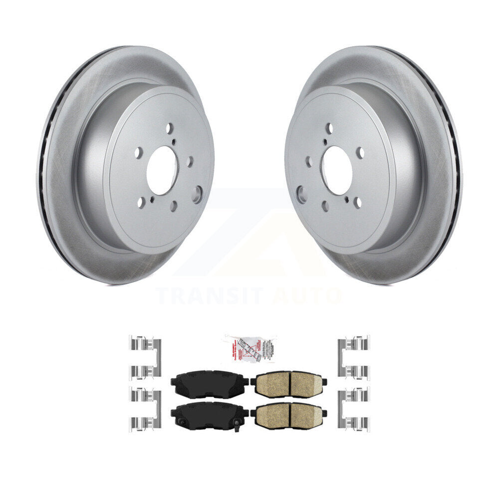 Transit Auto KGA-103736 Disc Brake Kit for 2010-2024 Subaru BRZ, Toyota GR86 and More - Rear