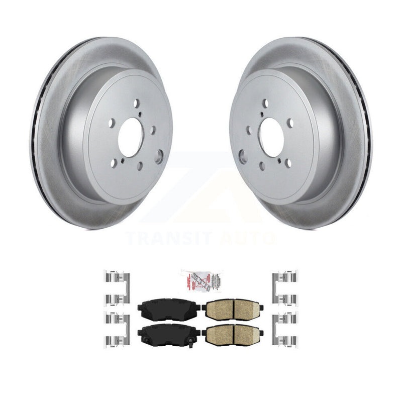 Transit Auto KGA-103736 Disc Brake Kit for 2010-2024 Subaru BRZ, Toyota GR86 and More - Rear