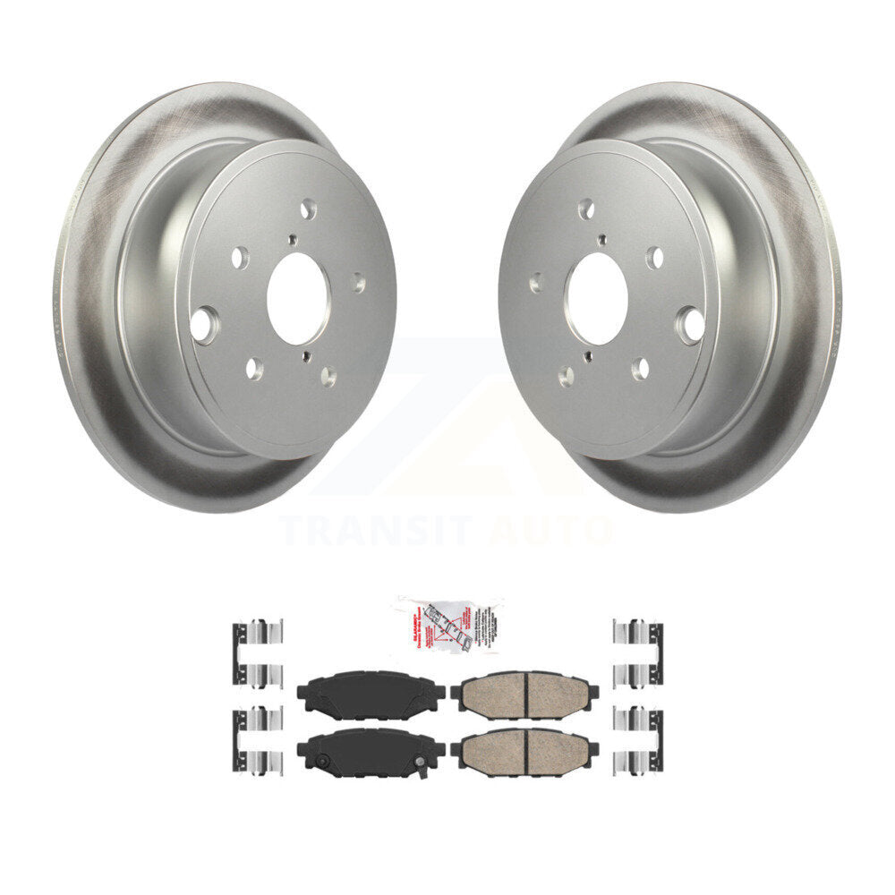 Transit Auto KGA-103740 Disc Brake Kit for 2015-2019 Subaru WRX - Rear