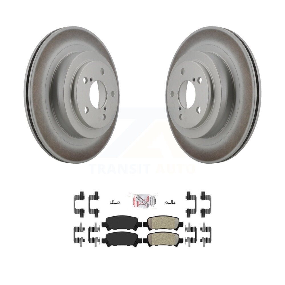 Transit Auto KGA-103744 Disc Brake Kit for 2005-2009 Subaru Legacy - Rear