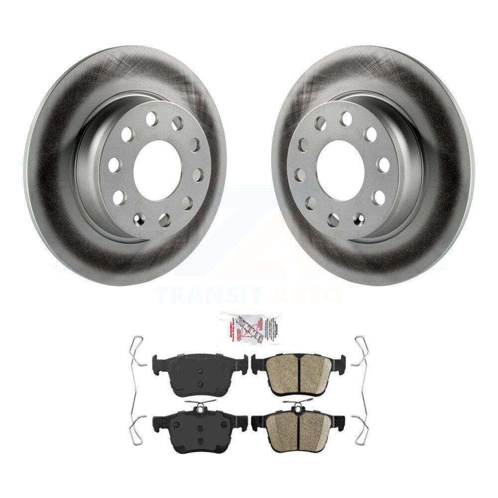Transit Auto KGA-103746 Disc Brake Kit for 2015-2023 Volkswagen Taos, Audi A3 and More - Rear