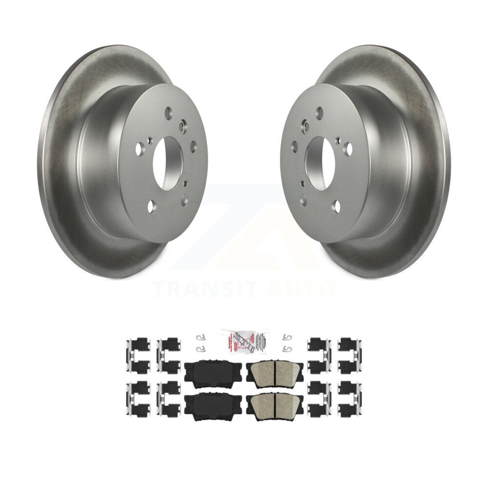 Transit Auto KGA-103753 Disc Brake Kit for 2012-2018 Lexus ES300h, Lexus ES350 and More - Rear
