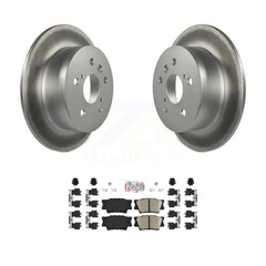 Transit Auto KGA-103754 Disc Brake Kit for 2012-2018 Lexus ES300h, Lexus ES350 and More - Rear