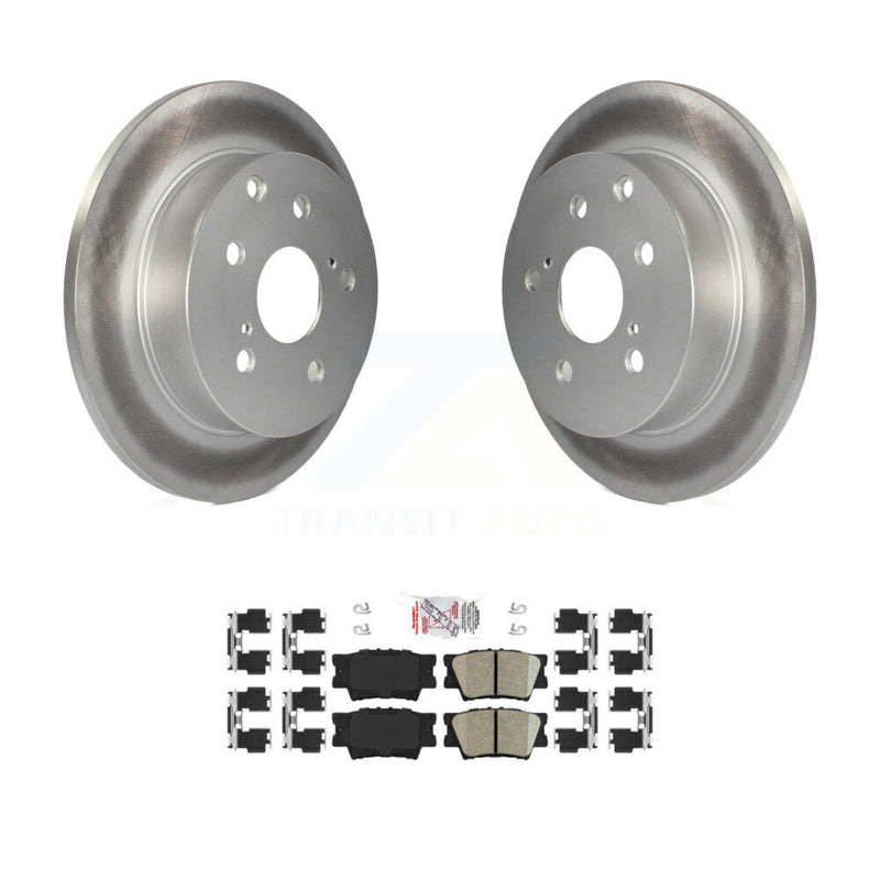 Transit Auto KGA-103755 Disc Brake Kit for 2006-2018 Lexus HS250h, Toyota RAV4 - Rear