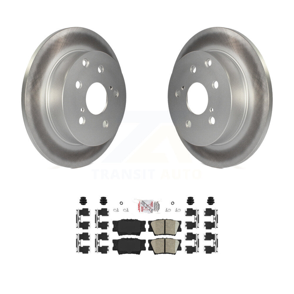 Transit Auto KGA-103756 Disc Brake Kit for 2006-2018 Lexus HS250h, Toyota RAV4 - Rear