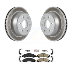 Transit Auto KGA-103761 Disc Brake Kit for 2000-2006 Cadillac Escalade, Cadillac Escalade ESV and More - Rear