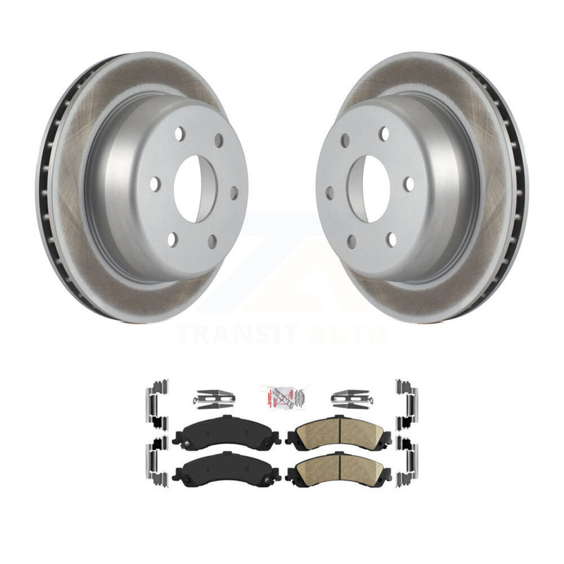 Transit Auto KGA-103761 Disc Brake Kit for 2000-2006 Cadillac Escalade, Cadillac Escalade ESV and More - Rear