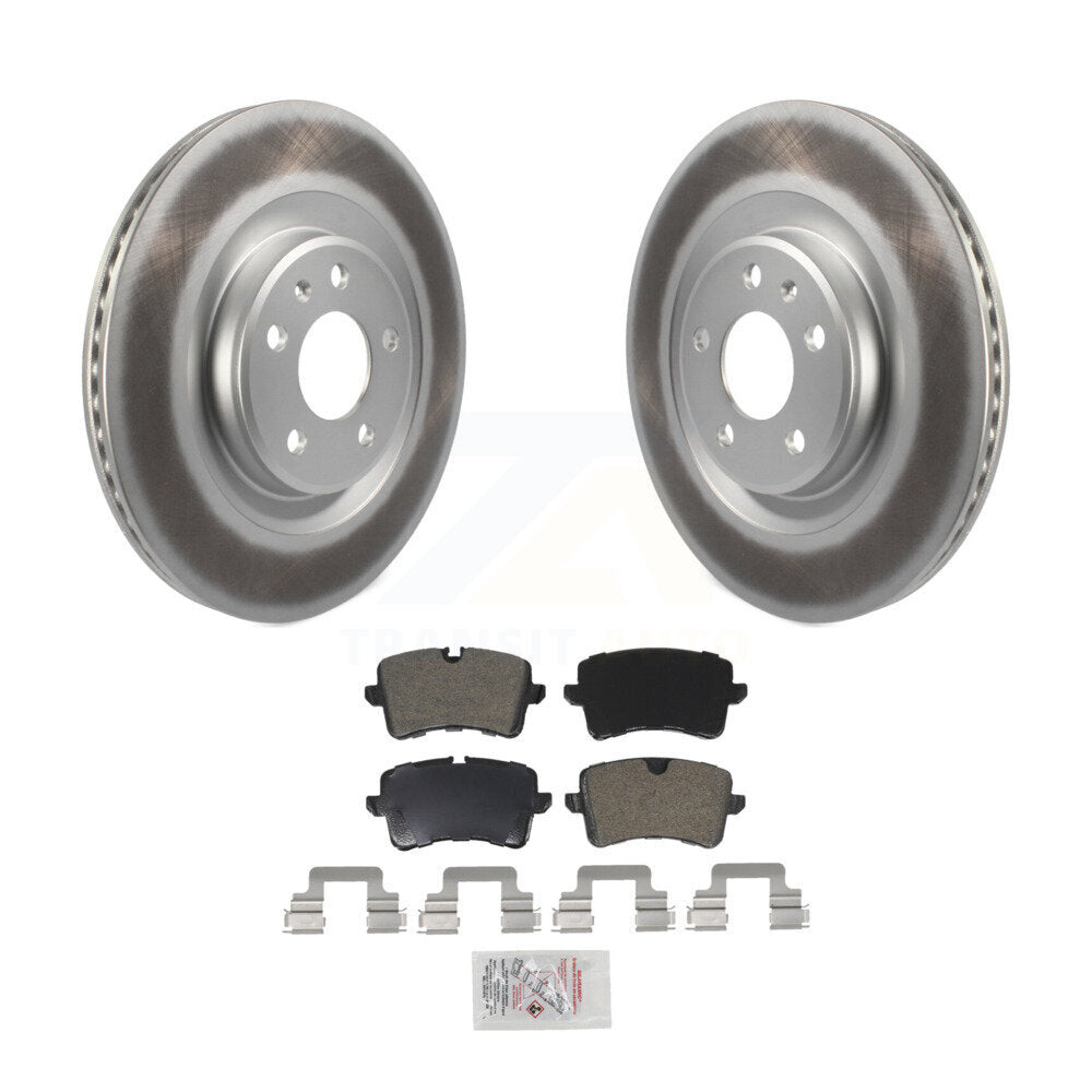 Transit Auto KGA-103772 Disc Brake Kit for 2011-2018 Porsche Macan, Audi A7 Quattro and More - Rear