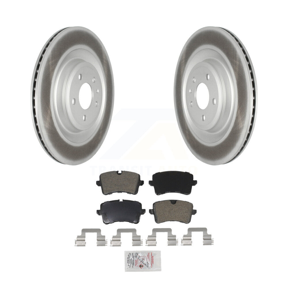 Transit Auto KGA-103773 Disc Brake Kit for 2011-2018 Audi S6, Audi S7 and More - Rear
