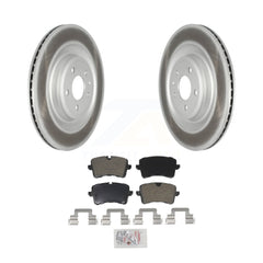 Transit Auto KGA-103773 Disc Brake Kit for 2011-2018 Audi S6, Audi S7 and More - Rear