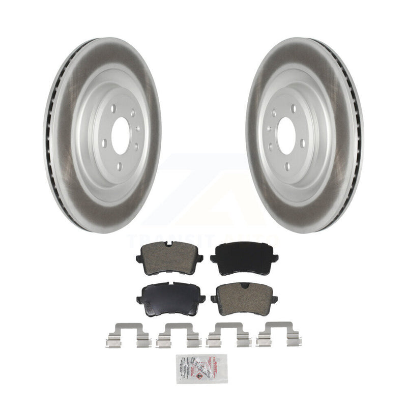 Transit Auto KGA-103773 Disc Brake Kit for 2011-2018 Audi S6, Audi S7 and More - Rear
