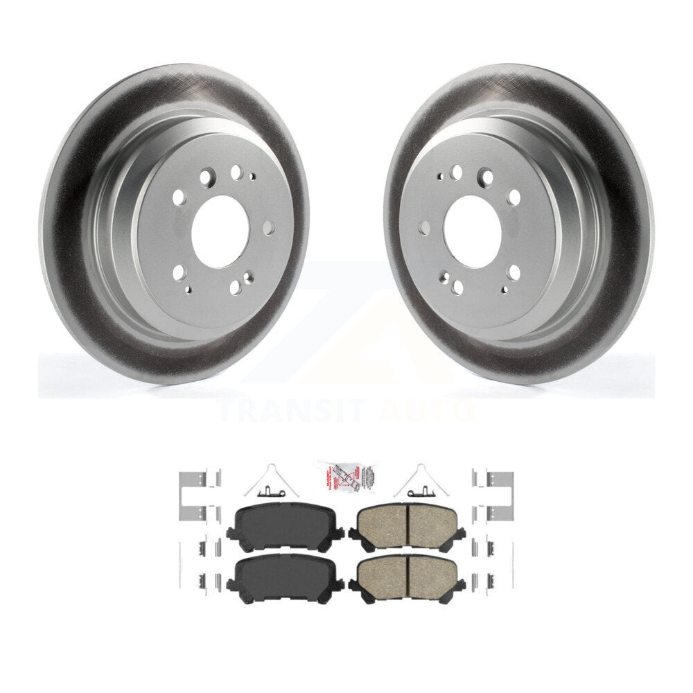 Transit Auto KGA-103779 Disc Brake Kit for 2016-2024 Honda Passport, Honda Ridgeline, Honda Pilot - Rear