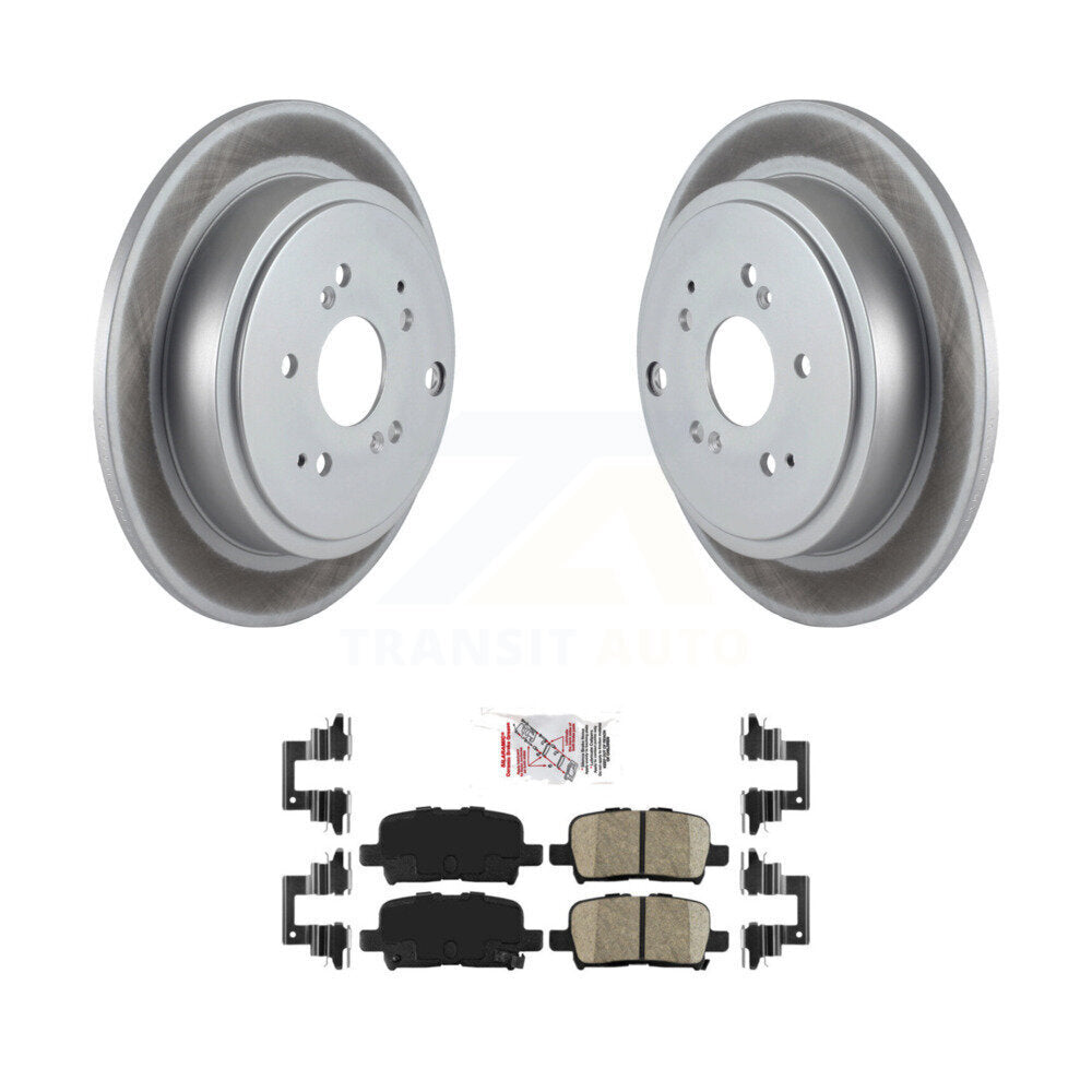 Transit Auto KGA-103791 Disc Brake Kit for 2001-2008 Honda Pilot, Acura MDX - Rear